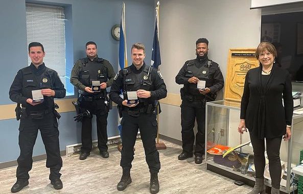 Six policiers du SPVM honorés