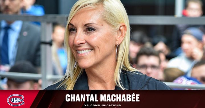 Chantal Machabée nommée vice-présidente des communications des Canadiens