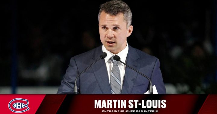 Martin St-Louis nommé entraîneur-chef par intérim des Canadiens