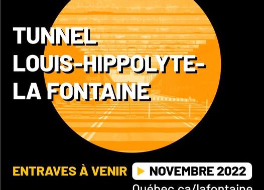 Réfection majeure du tunnel Louis-H.-La Fontaine