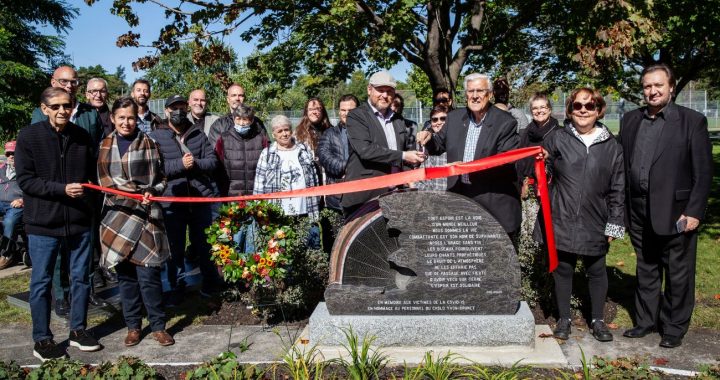 Le Sud-Ouest inaugure le lieu qui rend hommage aux gens décédés de la COVID-19
