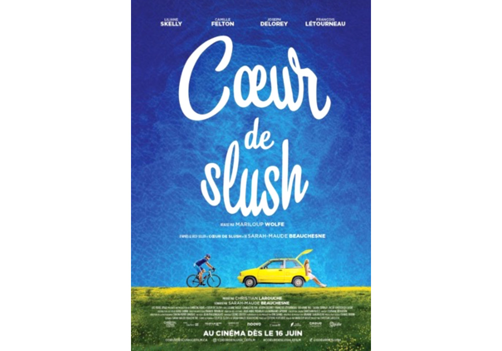 Dévoilement de l’affiche du film Cœur de slush, d’après le roman éponyme de Sarah-Maude Beauchesne