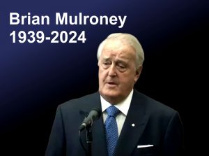 Décès de Brian Mulroney ancien Premier Ministre du Canada